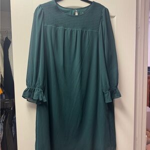 Elegant Green Women's Dress